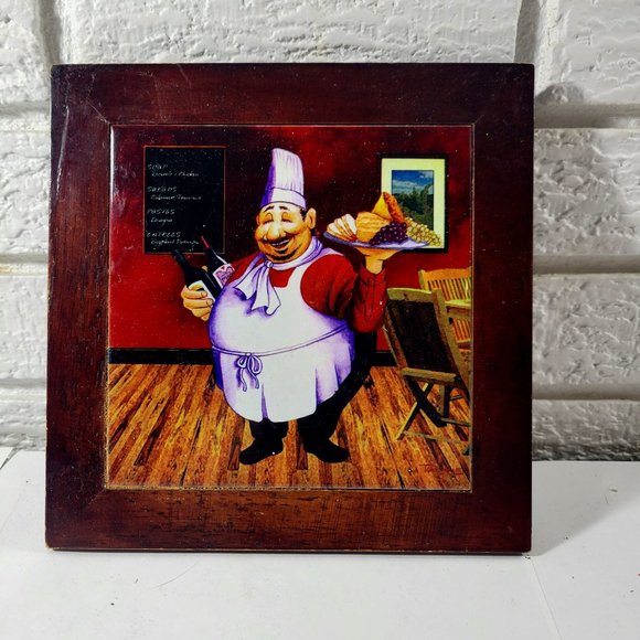 Accents Fat Chef Wall Art Poshmark
